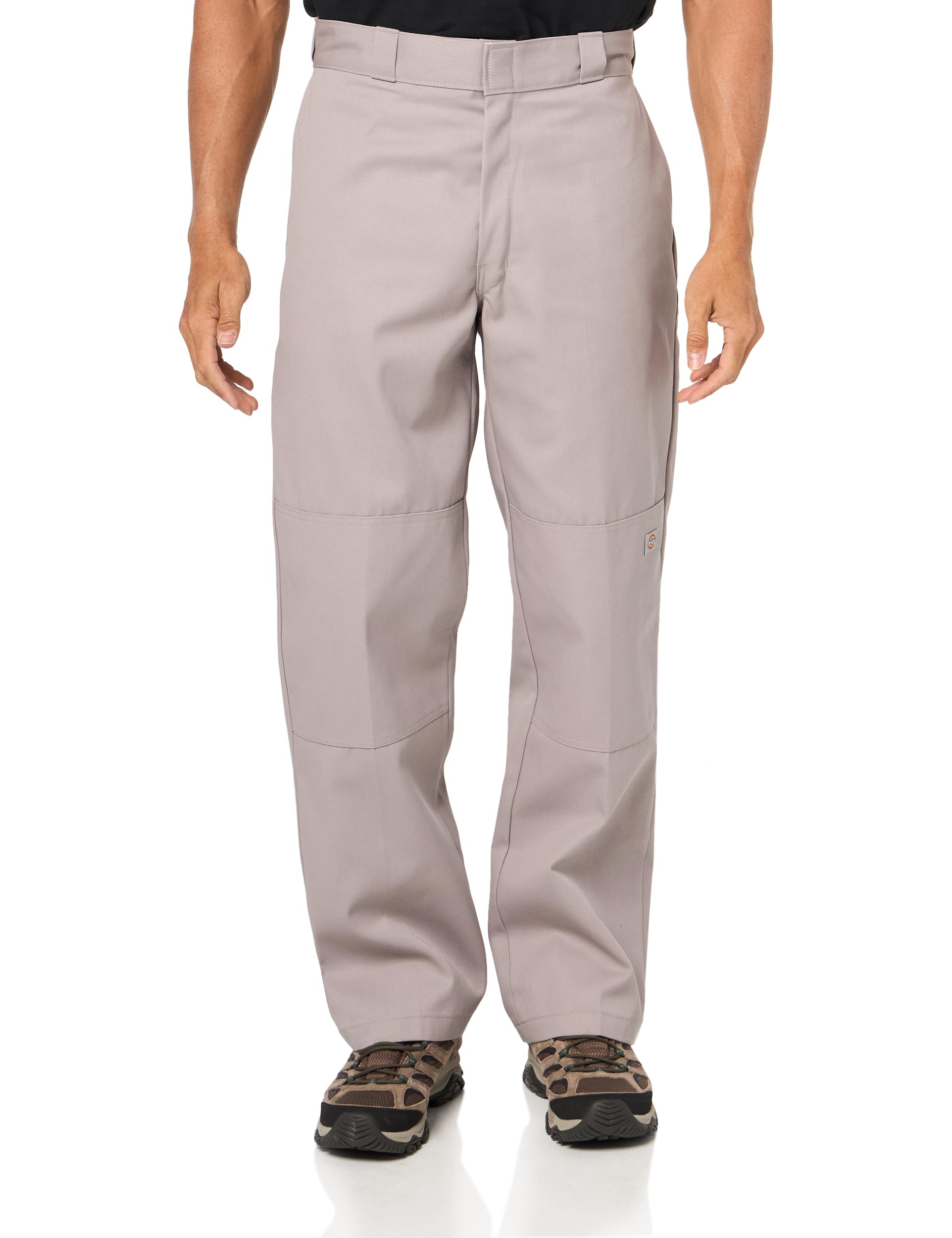 Dickies mens Big-tall Loose Fit Double Knee work utility pants, Silver Gray, 46W x 30L US