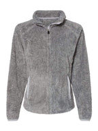 Ladies Boundary Shag Full Zip - BLAcK - S(D0102H76LZ2)