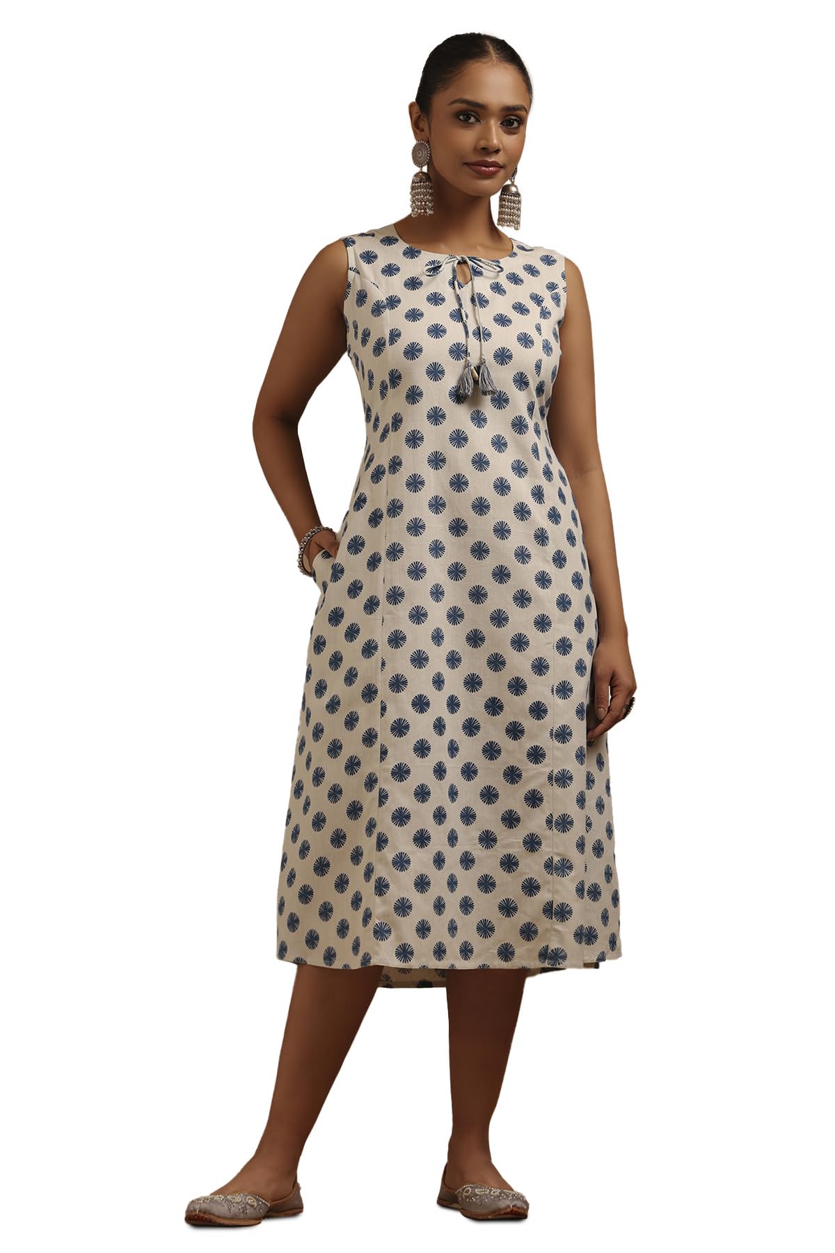 Soch Women Cotton Floral Printed Dress