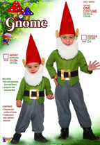 Forum Novelties Unisex Baby Garden Gnome Infant and Toddler Costumes, As Shown, Infant US
