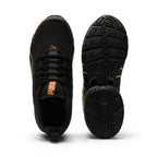 PUMA Voltaic EVO Sneaker, Black-Green Glare, 5.5 US Unisex Big Kid
