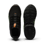 PUMA Voltaic EVO Sneaker, Black-Green Glare, 7 US Unisex Big Kid