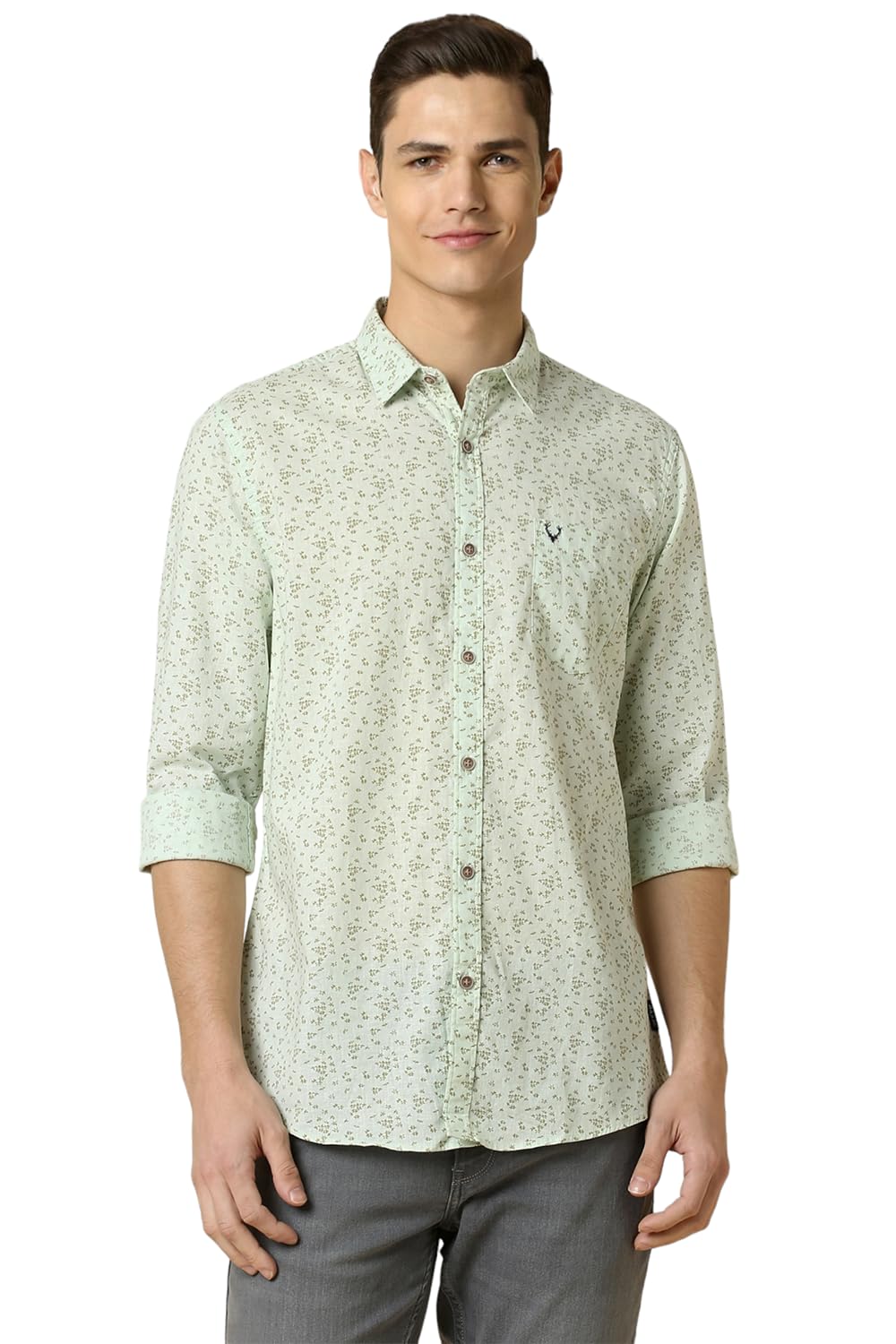 Allen Solly Men Regular Fit Printed Shirt