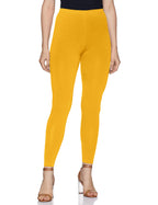 Rupa Softline 4D Cotton Stretch Comfort Ankle Leggings for Women,All-Purpose Fashion for Western, Ethnic, Sporty, and Casual Wea