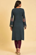 W For Woman Women Acrylic Regular Winter Kurta