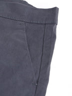 Dennis Lingo Solid Cotton Mens Casual Trouser, Tapered Fit, Mid Rise, Stretchable Ankle Length Chino Trousers Steel Grey