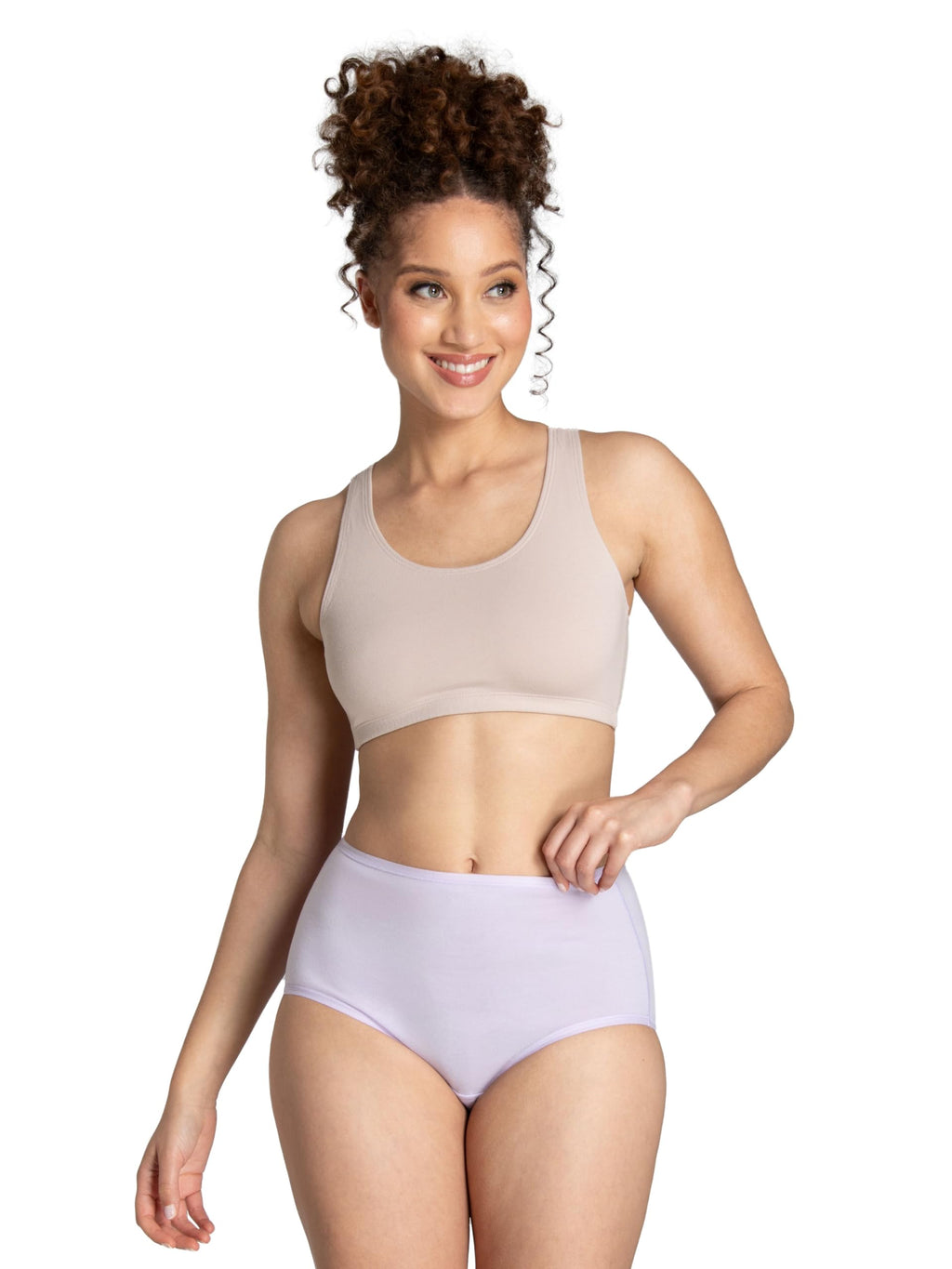 Fruit of the Loom Women's 360 Underwear, High Performance Stretch for Effortless Comfort, Available in Plus Size, Cotton Blend-B