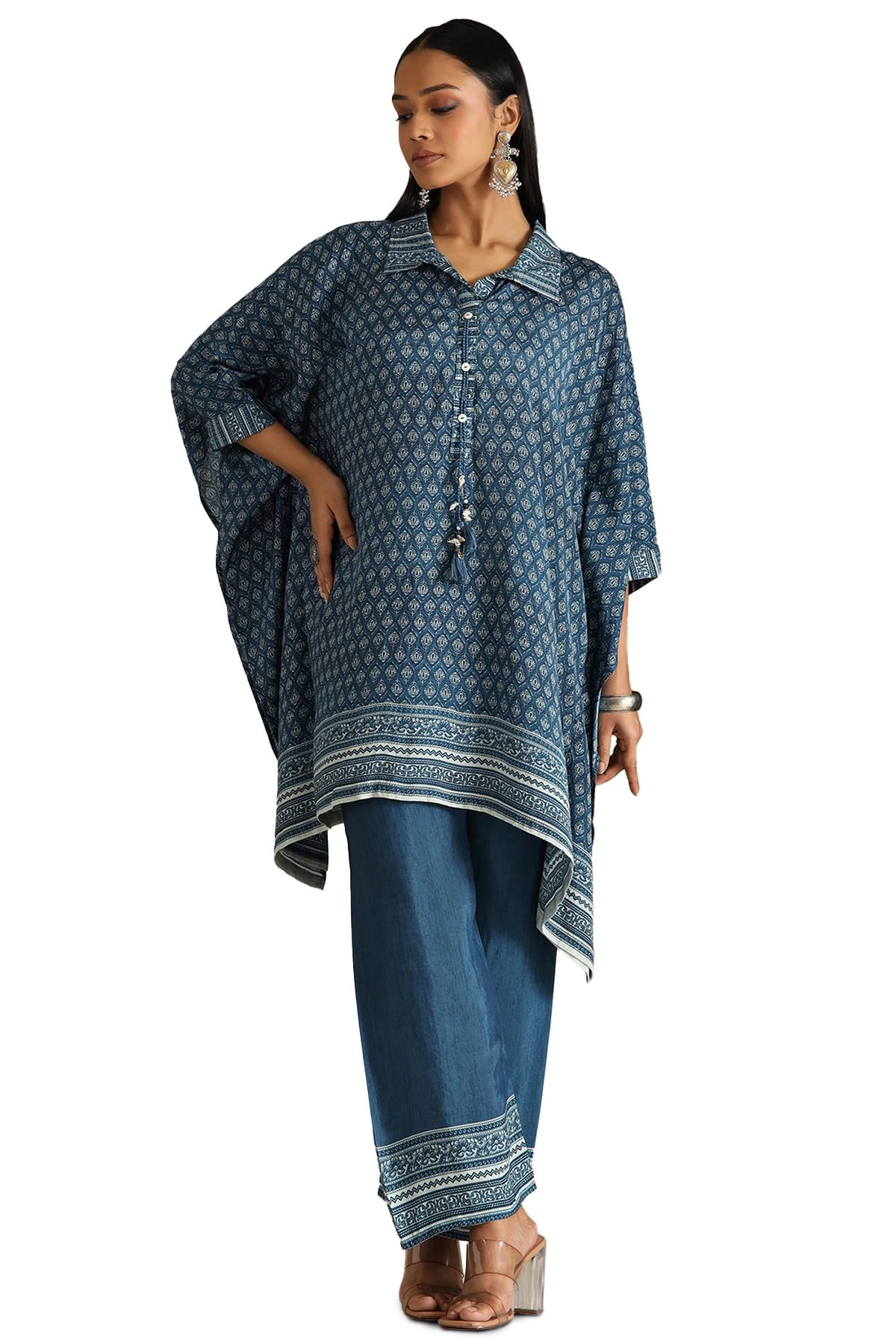 Soch Women Viscose Blend Tassels Pant