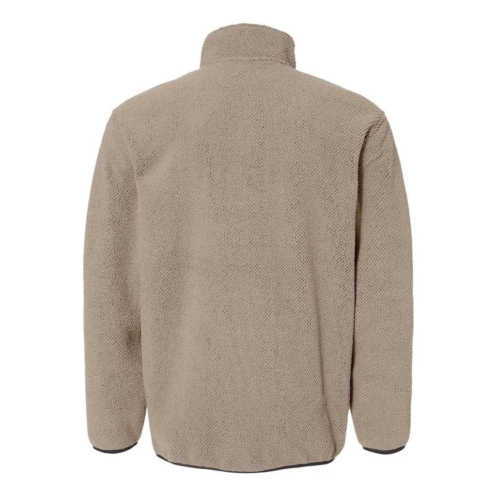 Mens Brooks Sherpa Fleece Pullover - cHARcOAL - S(D0102H7861J)