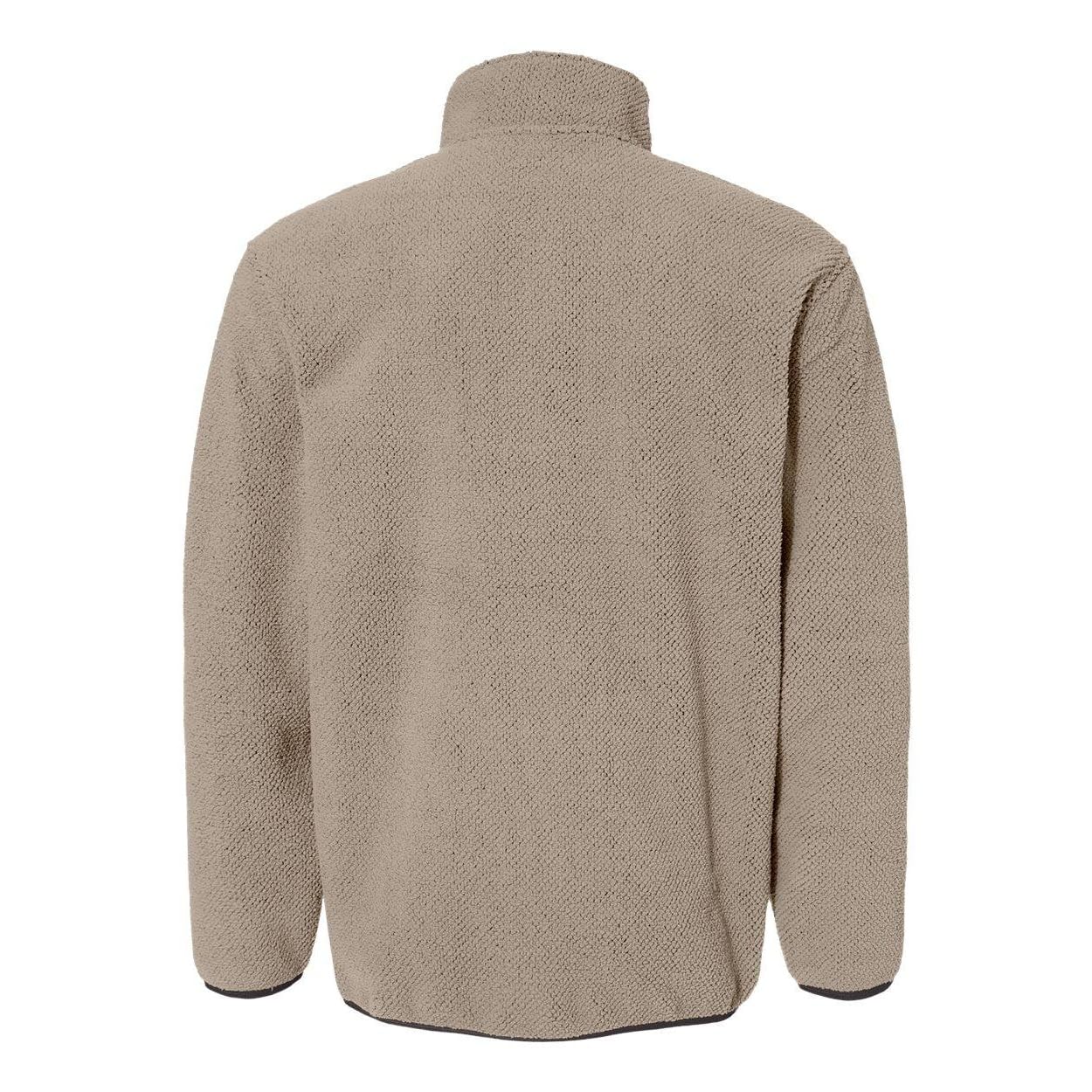 Mens Brooks Sherpa Fleece Pullover - cHARcOAL - S(D0102H78618)