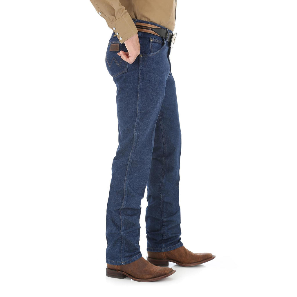 Wrangler Men's Premium Performance Cowboy Cut Regular Fit Jean, Prewashed, 34W x 38L