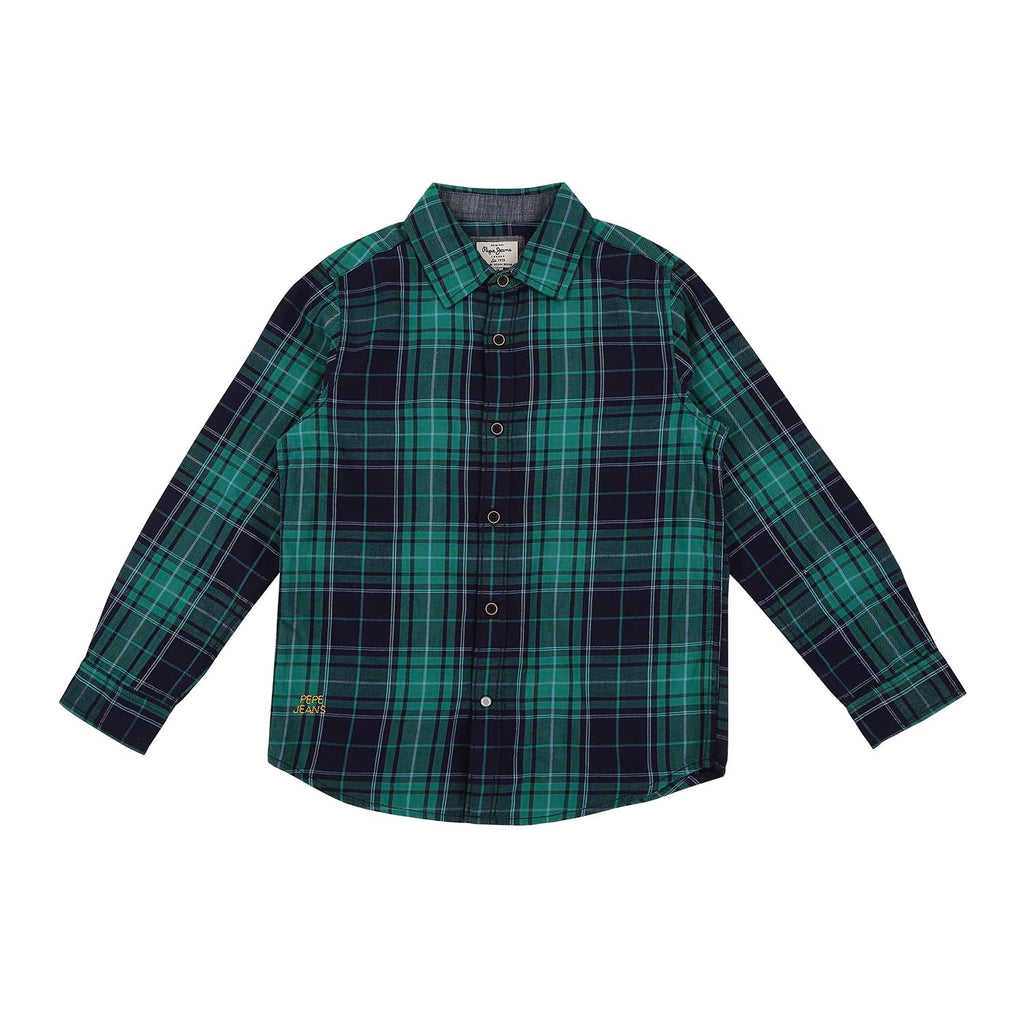 Pepe Jeans BoyS Regular Fit Shirt (Pb302352_Bright Green 8)
