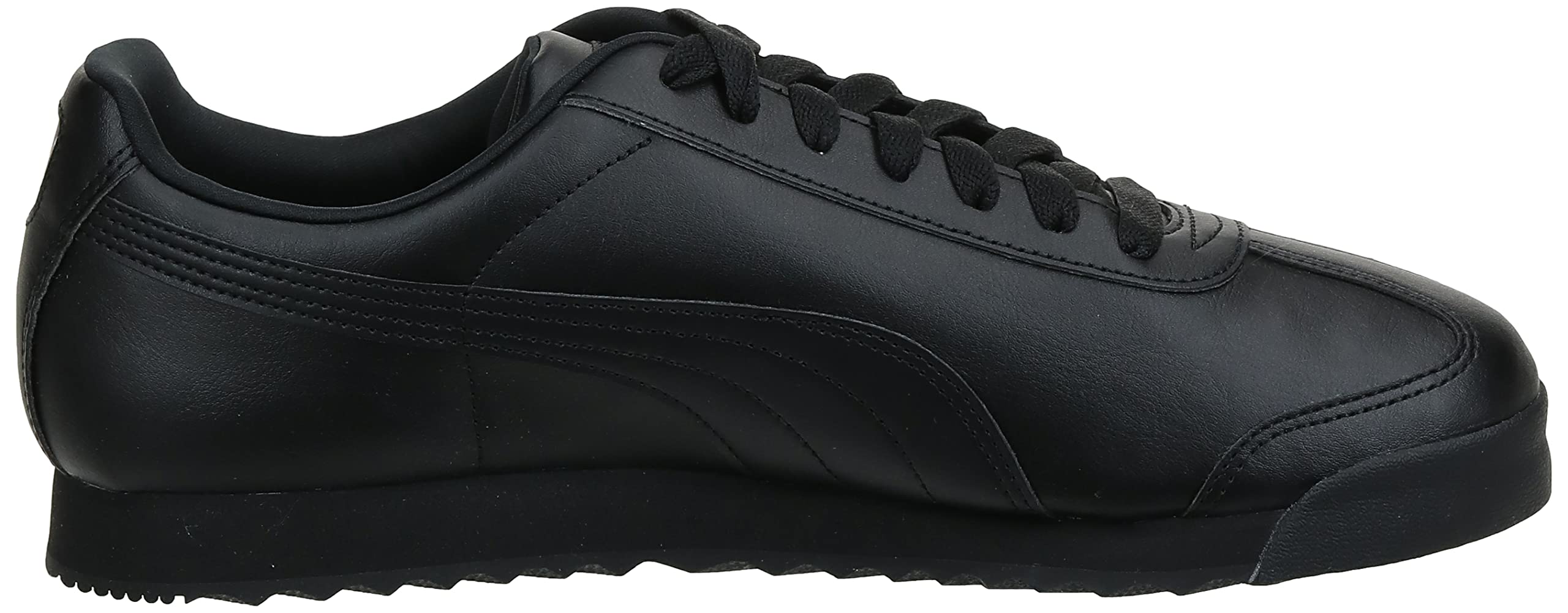 PUMA Men's ROMA BASIC Sneaker, black-black, 11