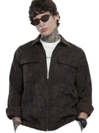 The Indian Garage Co Mens Textured Regular Fit Shirt