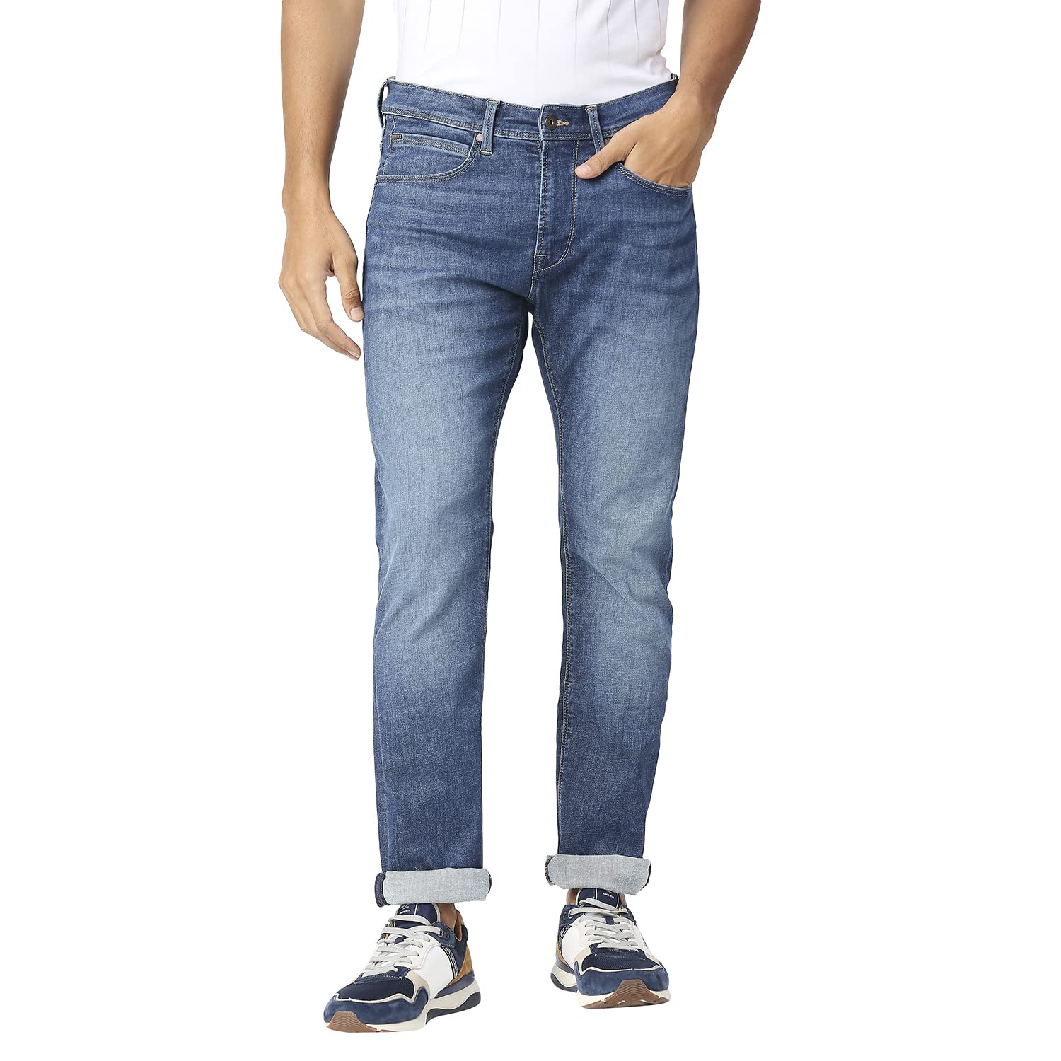 Pepe Jeans MenS Slim Jeans (Pm207136J673_Med Used
