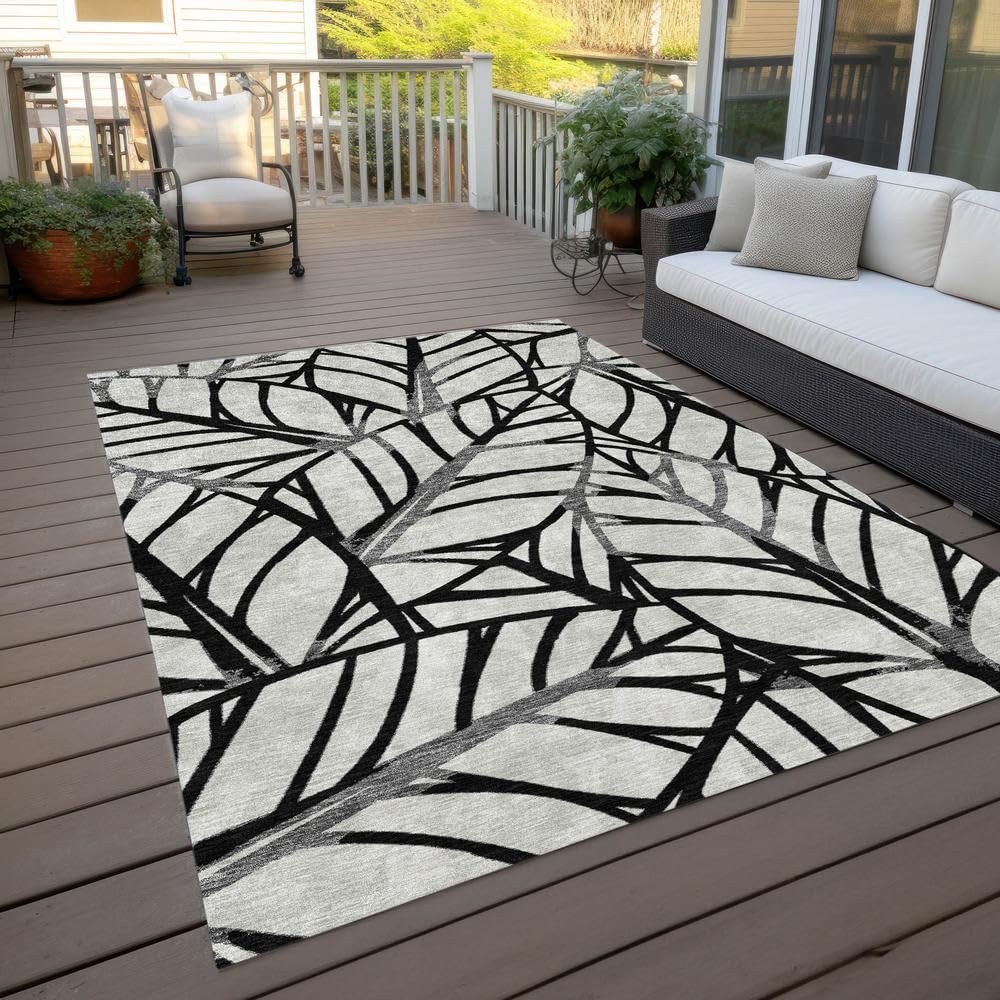 Chantille ACN741 Black 9' x 12' Rug