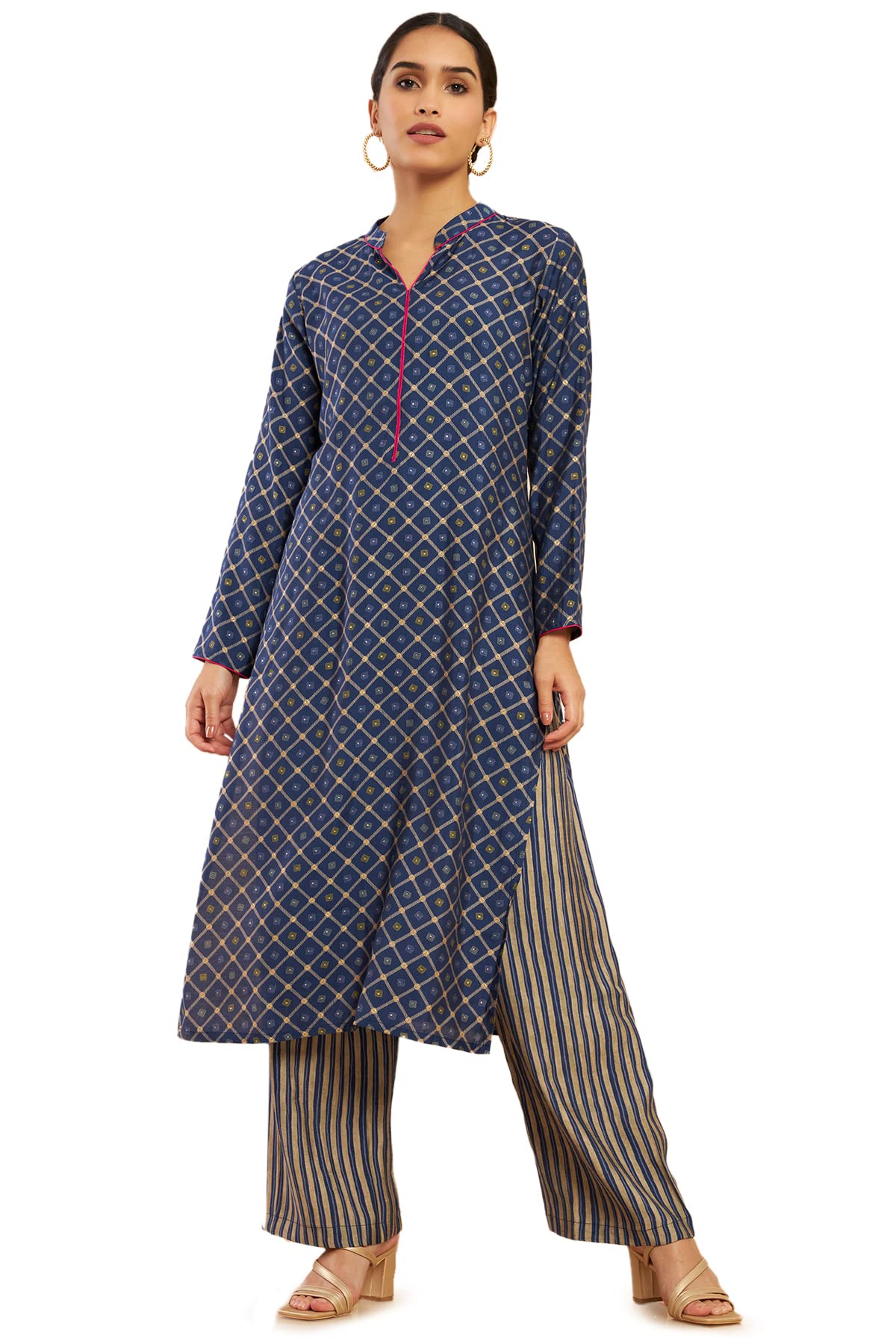 Soch Women Printed Salwar Suit Set