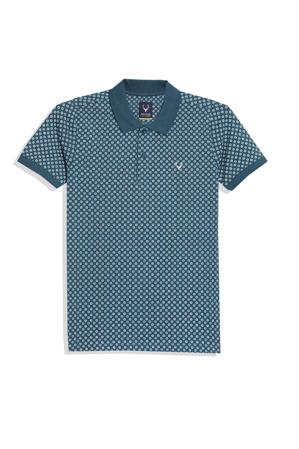 Allen Solly Boys Regular Fit Printed Polo Neck Polo Shirt
