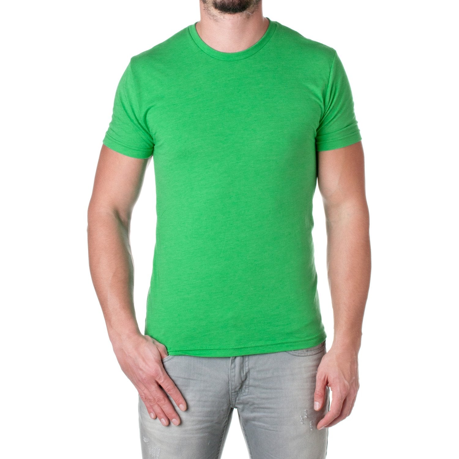 Unisex Triblend T-Shirt - ENVY - 3XL(D0102H7NEcX)