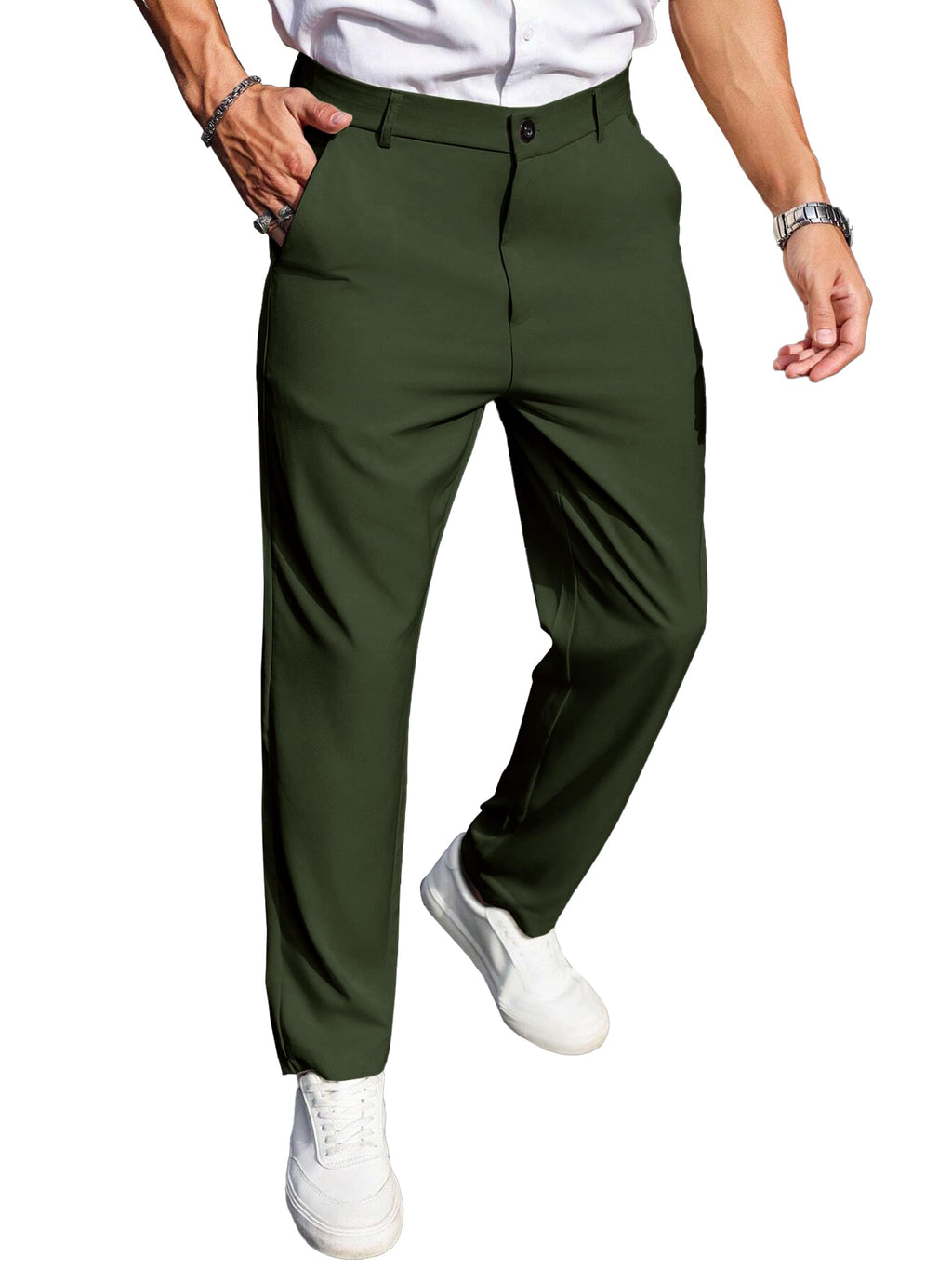 Noble Monk Formal Pants For Men | Stylish Regular Fit MenS Wear Trousers For Office Or Party | Solid Formal Regular Fit Trouser