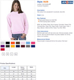Youth NuBlend Fleece crew - BLAcK - S(D0102HI3YIY)