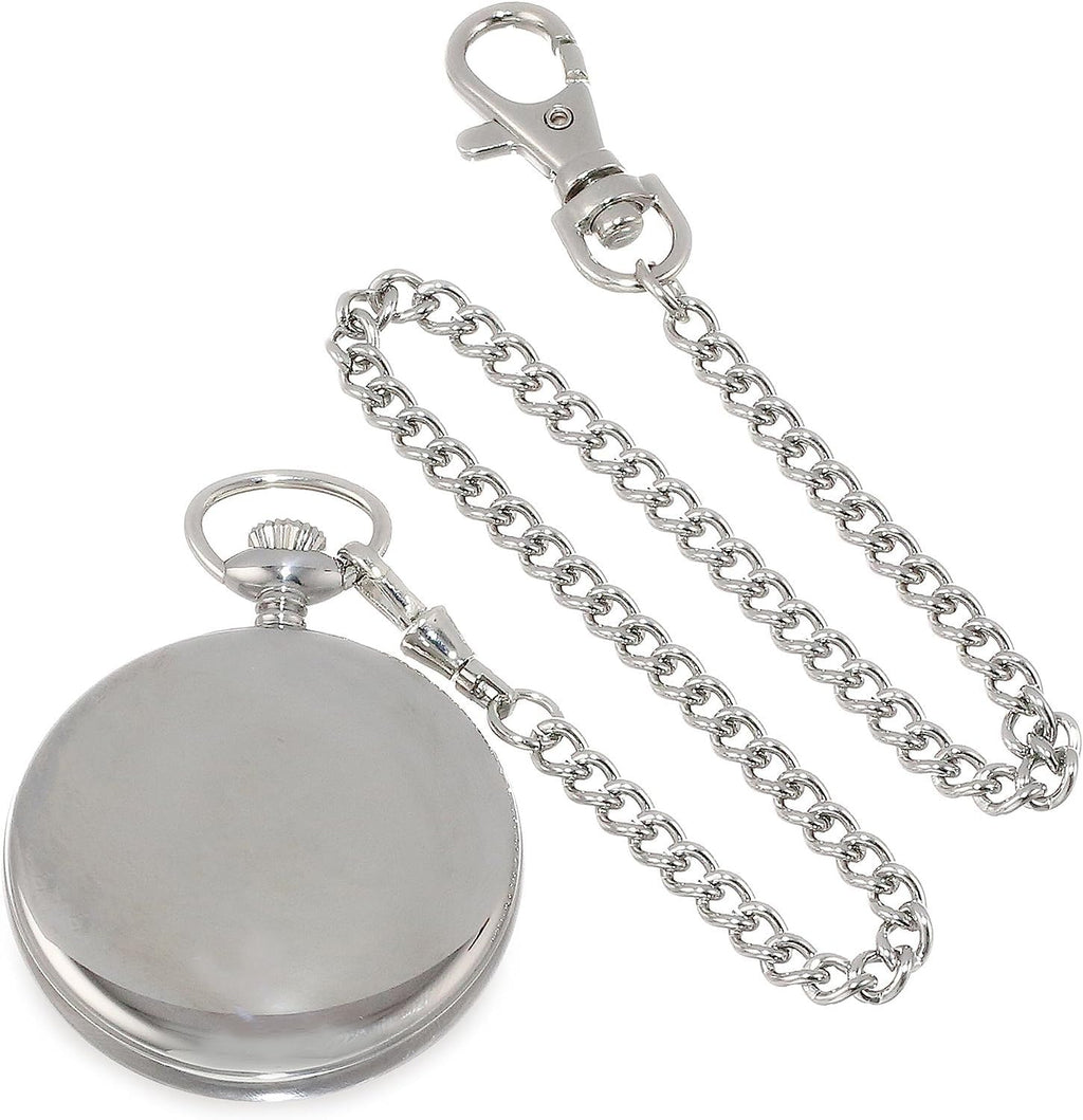 Charles-Hubert, Paris Open Face Mechanical Pocket Watch