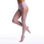 Frola Oil Shiny Stockings Pantyhose 360Seamless Crotch High Waist Smooth Tights for Women(Large,1Pair Violet)