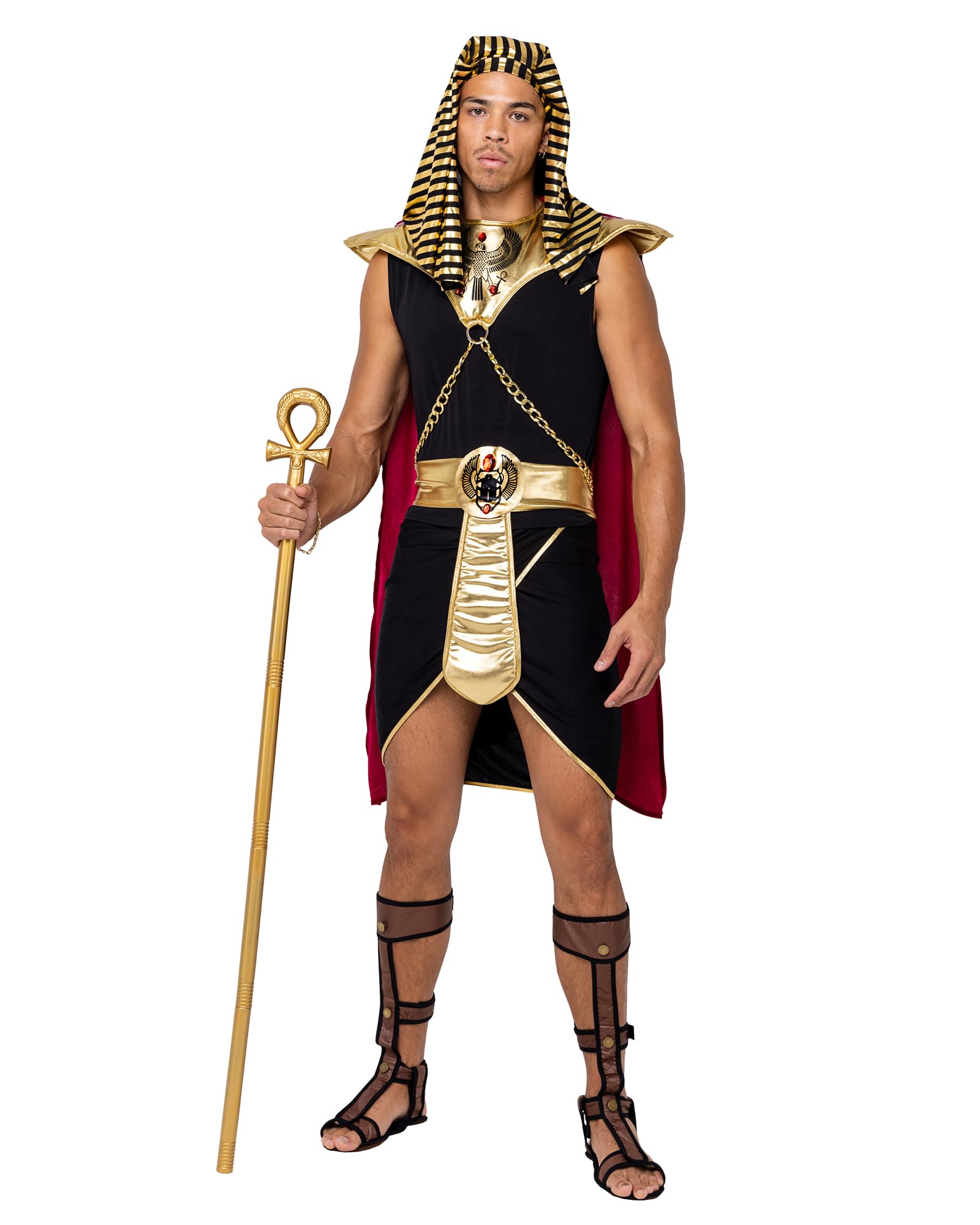 6204 - 5PC Mighty Pharaoh - Large / Black/Gold