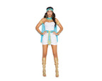 Elegant Moments Womens Queen of The Nile Halloween Roleplay Costume XL White