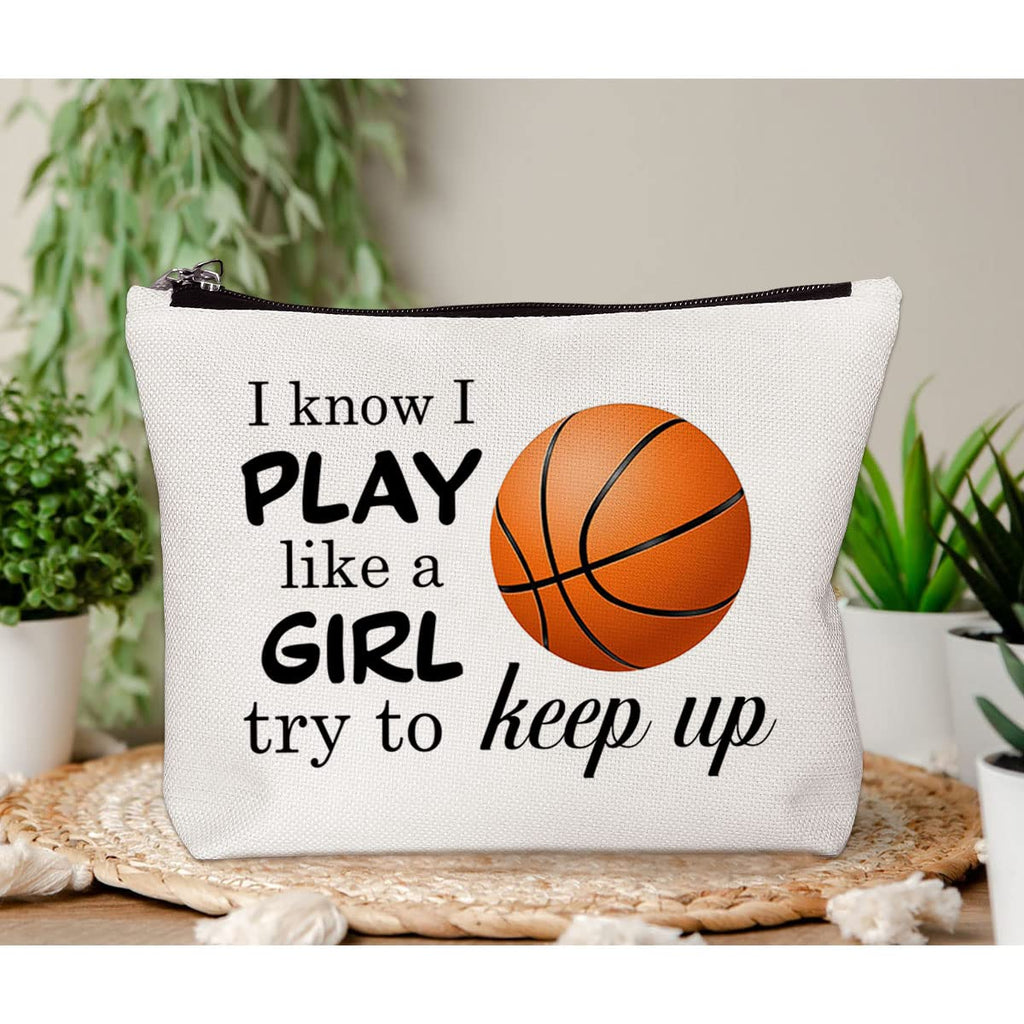 BiuNiuring Basketball Player Gifts for Women, Basketball Stuff for Women, Gifts for Basketball Lovers, Women Basketball Makeup B