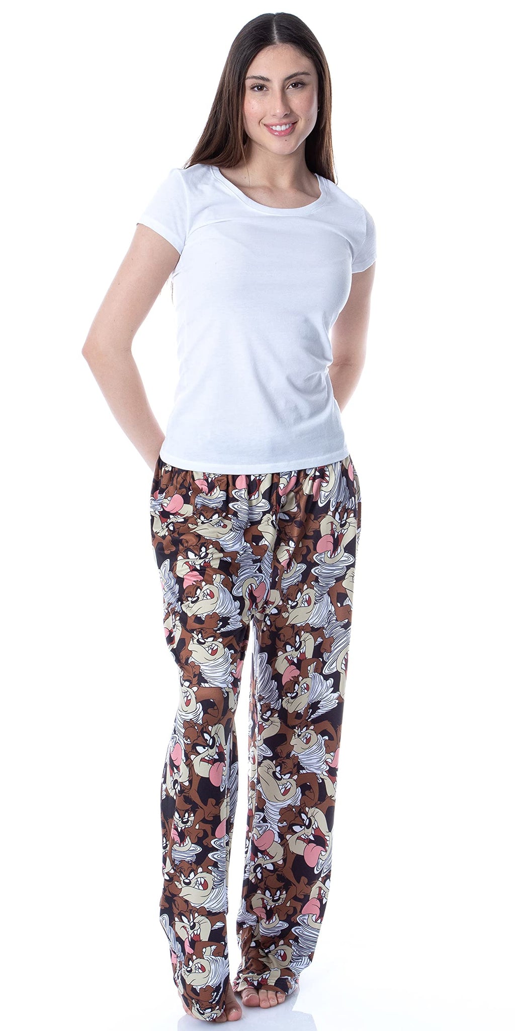 INTIMO Looney Tunes Mens' Character Tasmanian Devil Taz Sleep Pajama Pants (XX-Large)