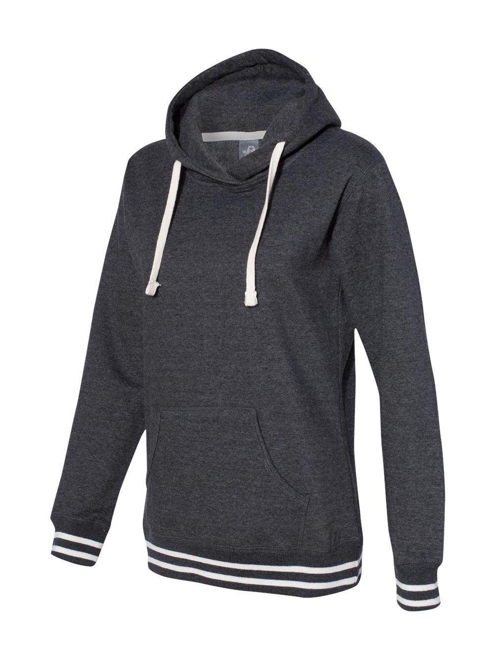 Ladies Relay Hooded Sweatshirt - ASH - S(D0102H76Sg8)