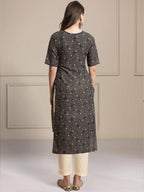 Tee Projekt Printed Crepe Kurti & Pant Set For Women Festival Wear Stylish Kurta Set