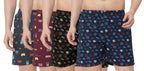 ANNI DESIGNER Mens Cotton Printed Boxer Shorts (Pack of 4) (ANL-BXR-PACK-4-AN-026_XXL_Multi_ XX-Large) Multicolour
