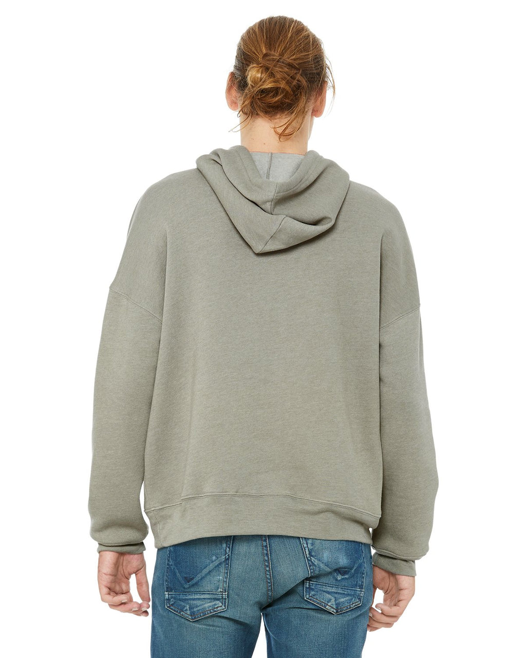 Unisex Sponge Fleece Pullover DTM Hoodie - DARK gREY - XS(D0102H7KXP8)