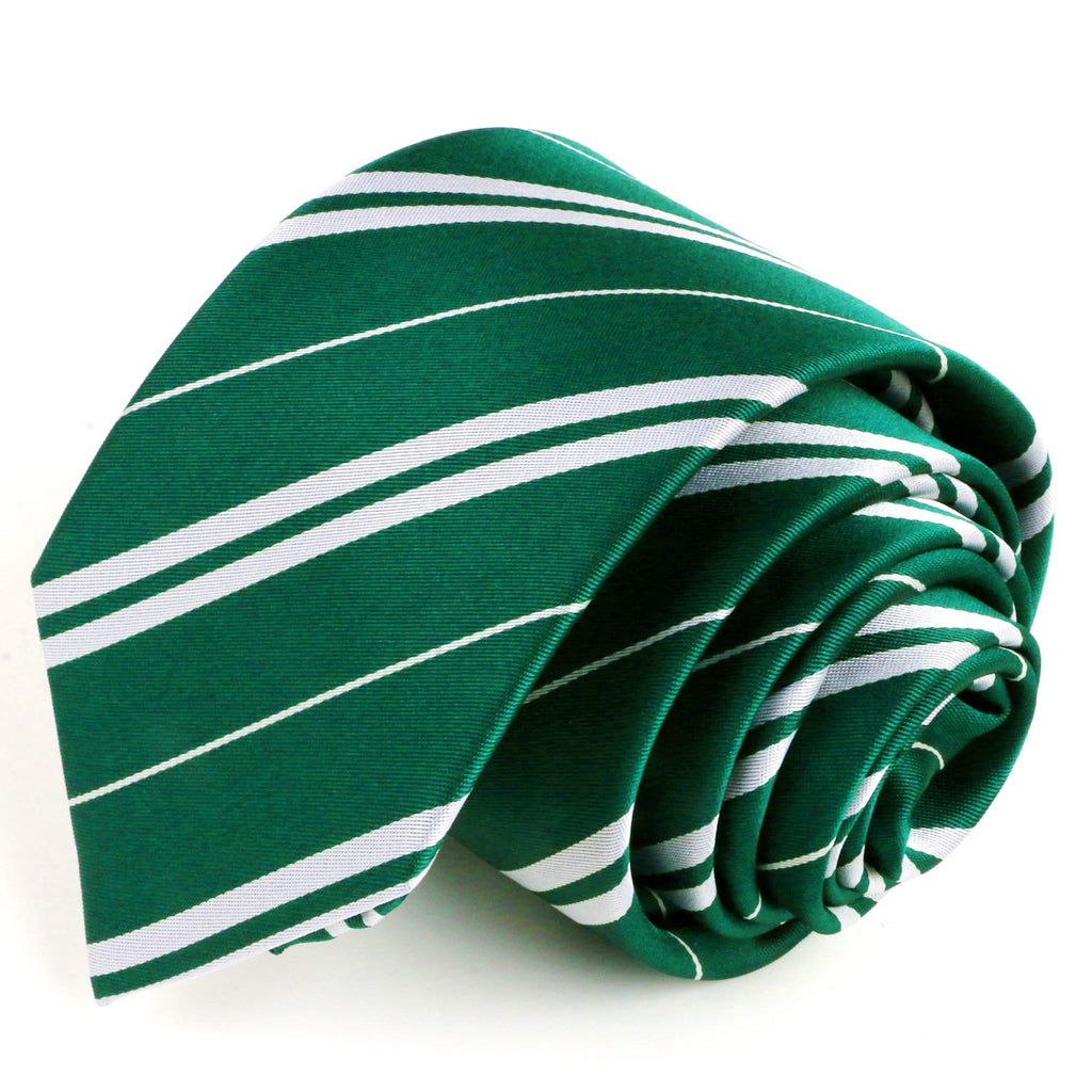 Landisun Halloween Cosplay Tie Halloween Costume Tie Men Boy Girl Kid Halloween Satin Tie Green 53 inch Lengh