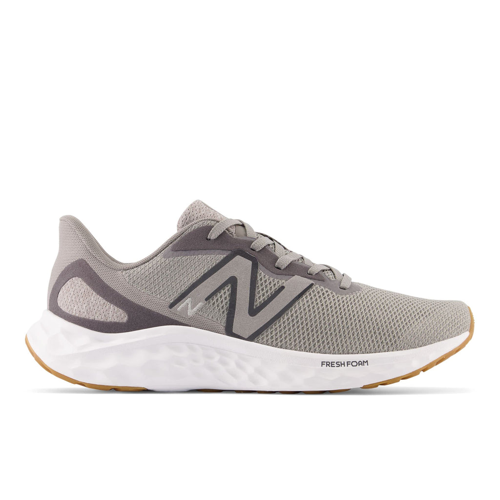 New Balance Men's Fresh Foam Arishi V4 Running Shoe, Marblehead/Castlerock/Silver Metallic, 10.5