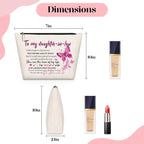 GevGuxLuo Daughter-in-Law Gifts, Makeup Bag Gifts for Daughter-in-Law, Daughter in law Birthday Gifts, Daughter-in-Law Gift for