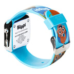 Blippi Kids LED Watch - Interactive Teaching Tool with Fun LED Lights, Durable Blue Strap, Educational Screen Time