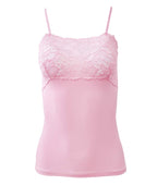 EGI Luxury Modal Women's Lace-Trimmed Camisole. Proudly Made in Italy (1135)