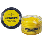 Meltonian Cream Shoe Polish - Boot Polish, Leather Shoe Polish Oil Based with Beeswax - Restores & Protects, 60+ Colors, Lemon