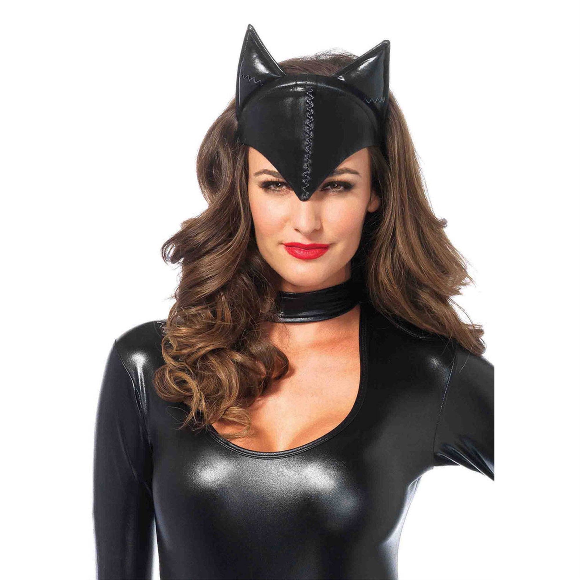 Feline Femme Fatale mask O/S B