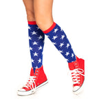 Star knee highs. - O/S / MULTICOLOR