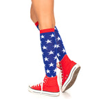 Star knee highs. - O/S / MULTICOLOR