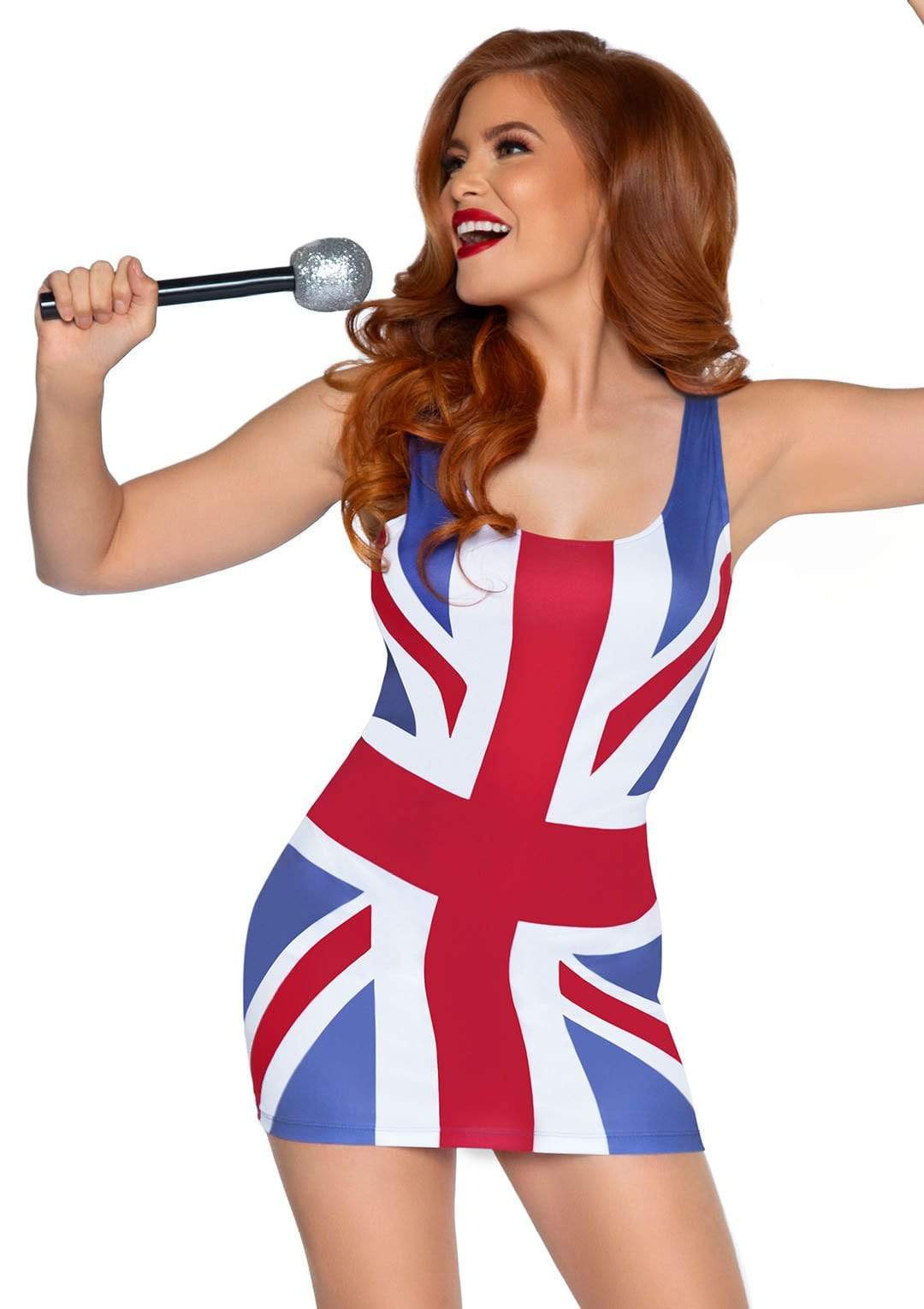 British flag dress. - SML/MED / MULTICOLOR