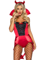3 PC Devilish Darling, include - SMALL / RED