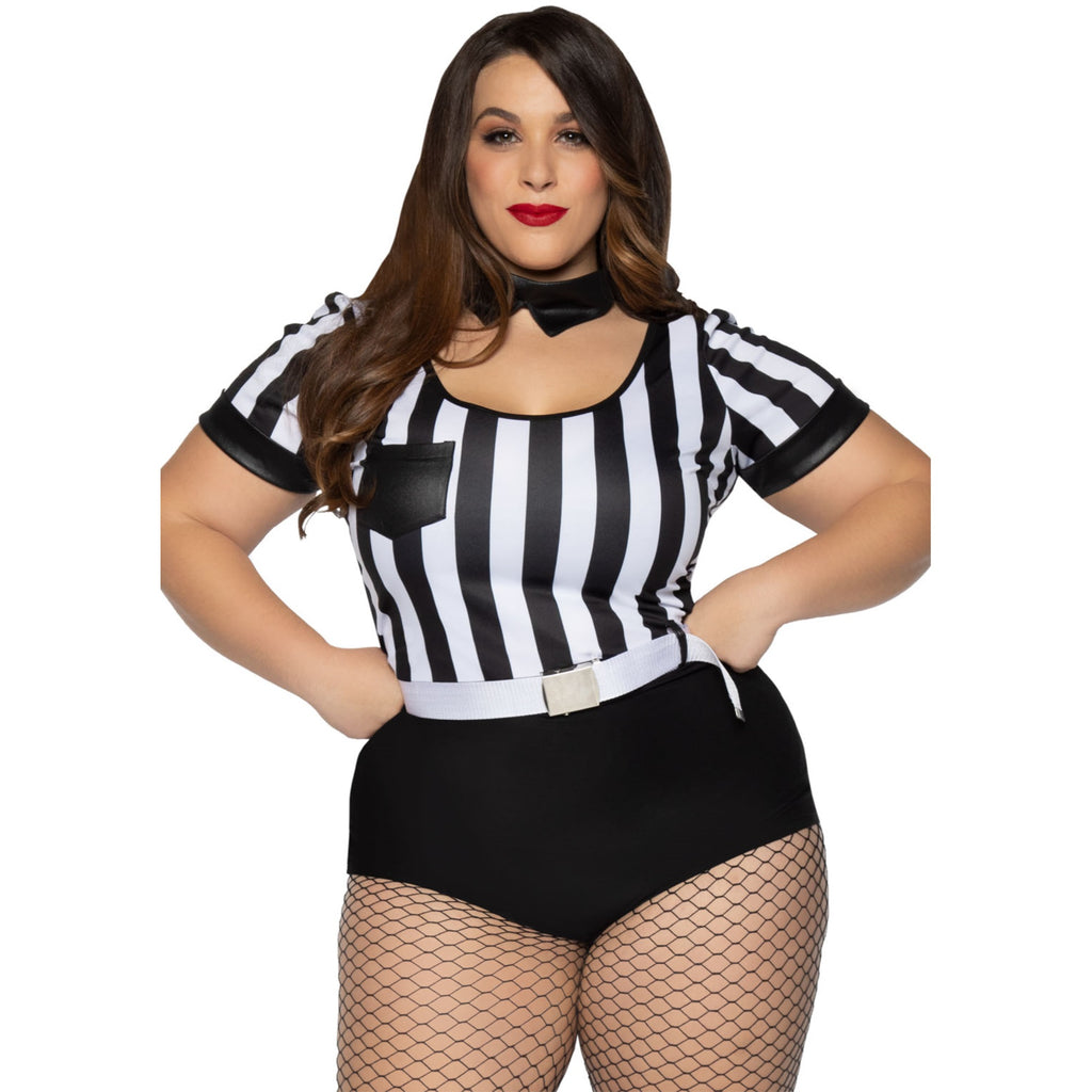 3 PC No Rules Referee, include - 1X-2X / BLK/WHITE