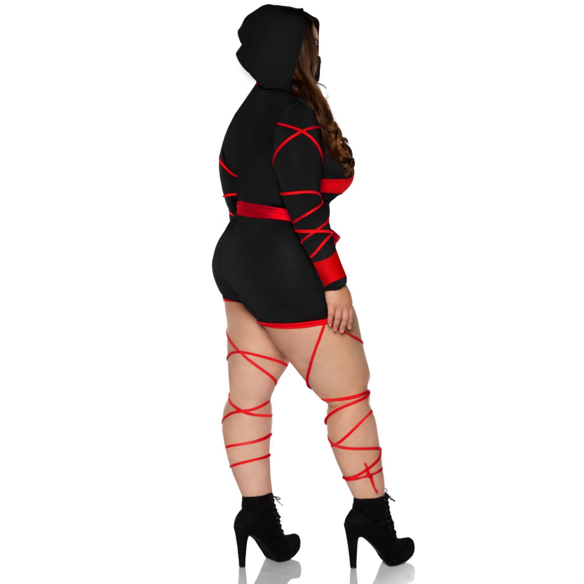 3 PC Dragon Ninja, includes ho - 1X-2X / BLACK/RED