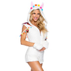 2 PC Cuddly Llama, includes ul - SMALL / WHITE