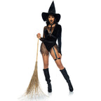 3 PC Crafty Witch, includes sn - LARGE / BLACK